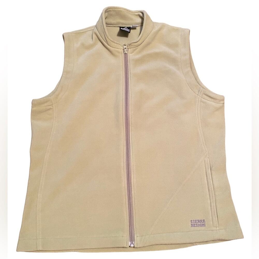 Sierra Designs Medium Women's Fleece Vest in green